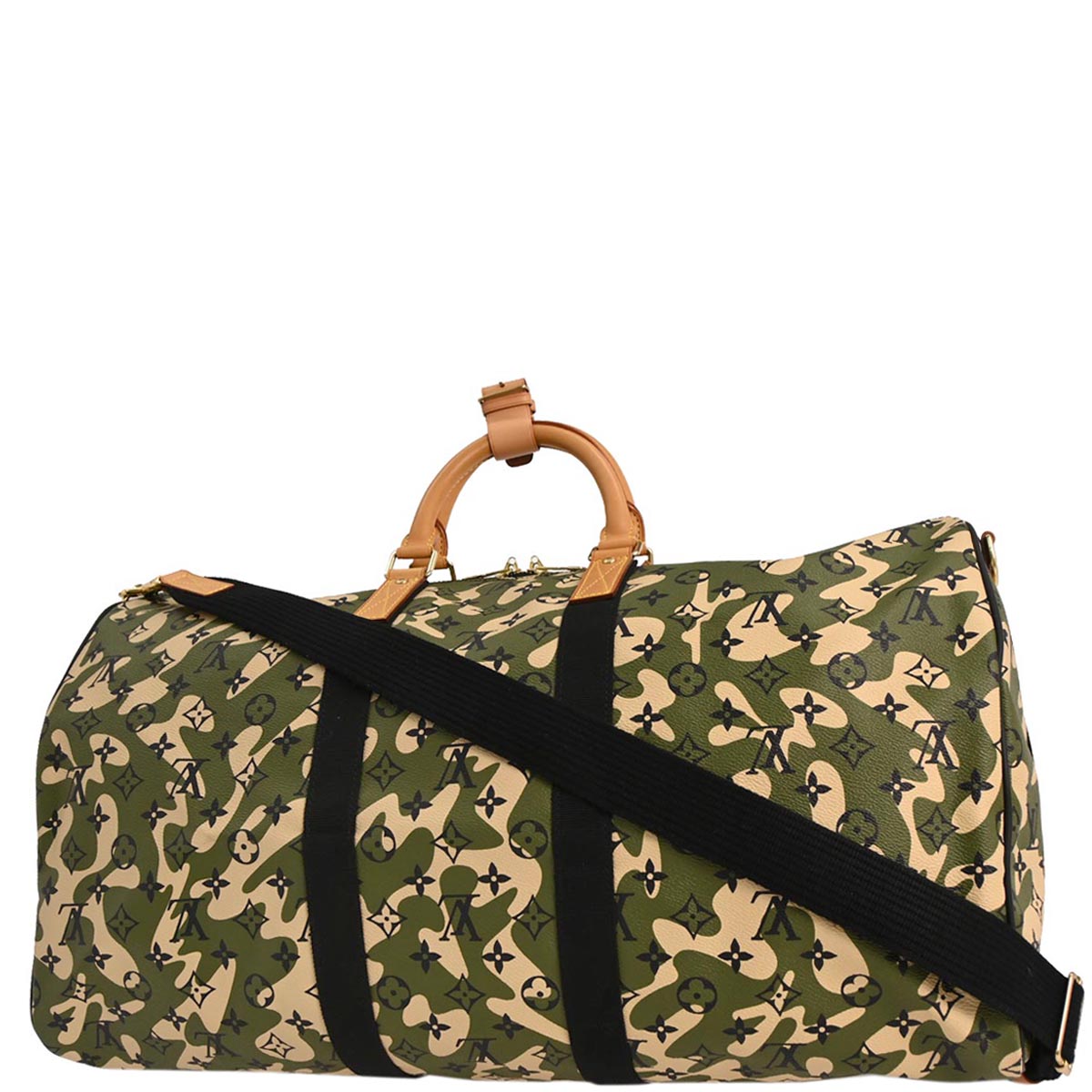Louis Vuitton Monogramouflage Keepall Bandouliere 55 M95774