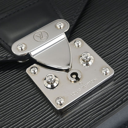 Louis Vuitton 2012 Black Epi Pochette Sellier Dragonne Clutch M52762