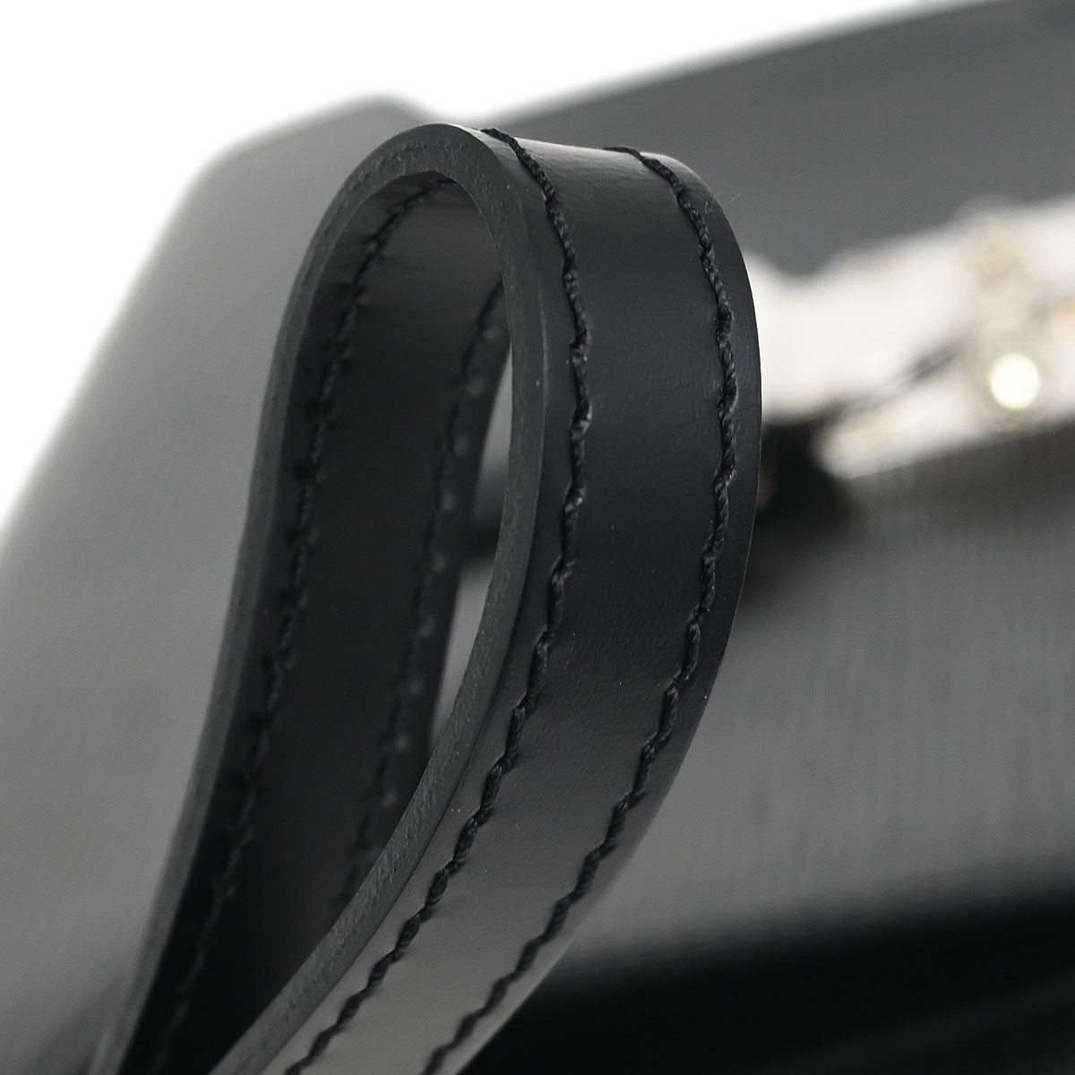 Louis Vuitton 2012 Black Epi Pochette Sellier Dragonne Clutch M52762