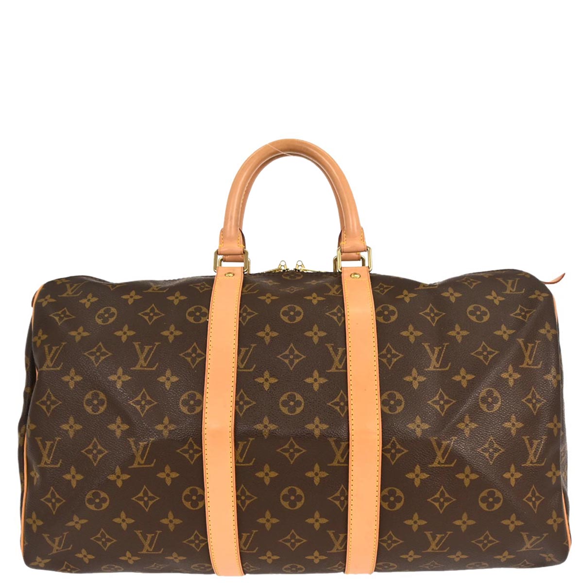 Louis Vuitton 2002 Monogram Keepall 45 Travel Handbag M41428