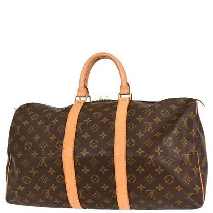 Louis Vuitton 2002 Monogram Keepall 45 Travel Handbag M41428