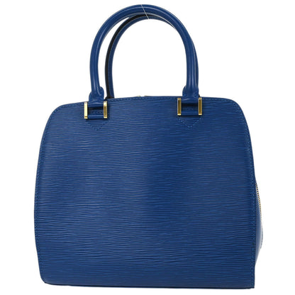 Louis Vuitton 1998 Blue Epi Pont Neuf Handbag M52055