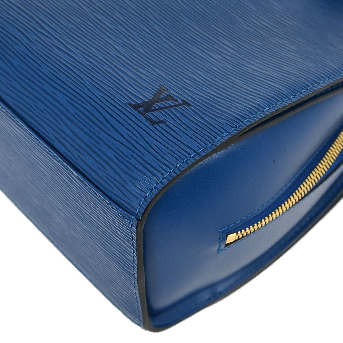 Louis Vuitton 1998 Blue Epi Pont Neuf Handbag M52055