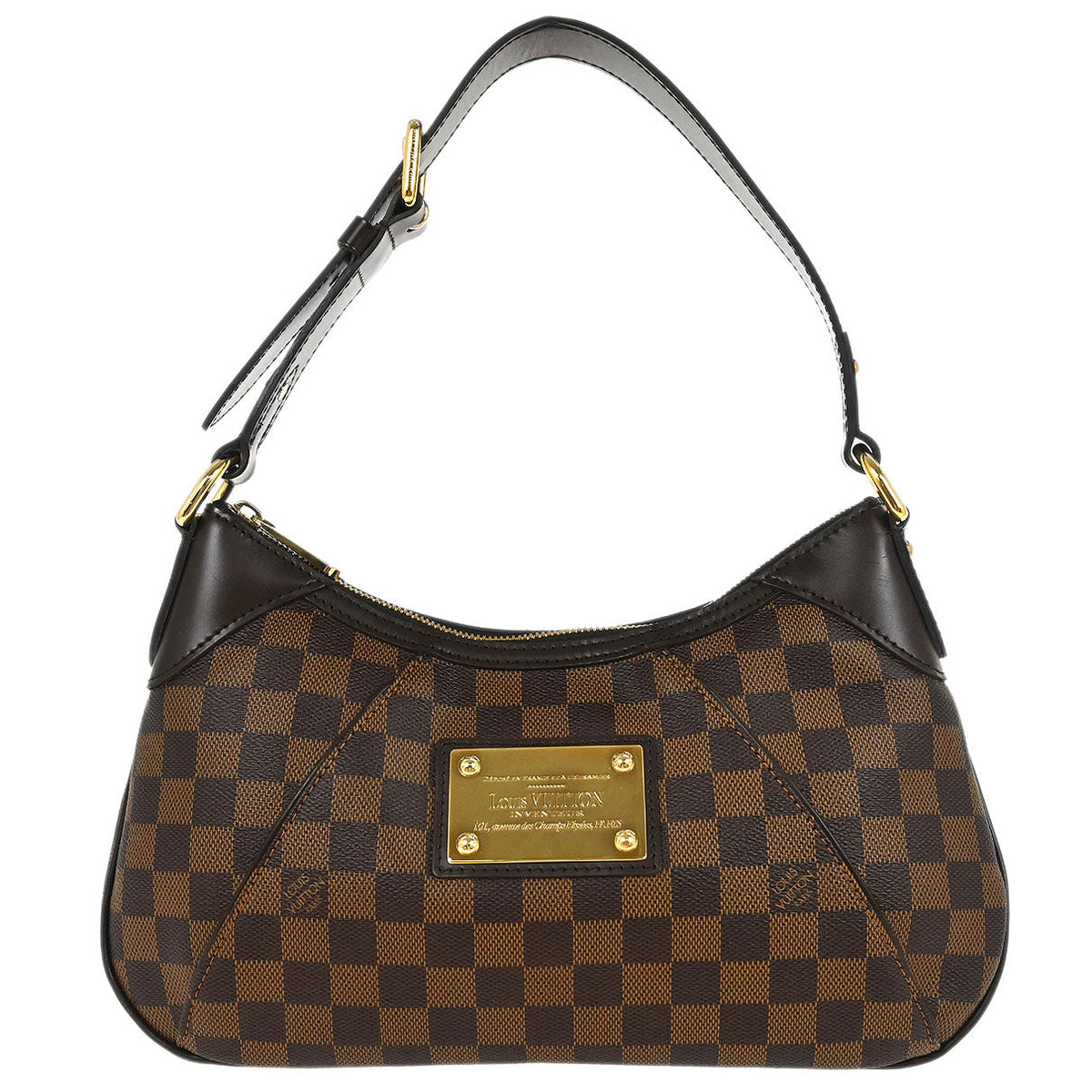 Louis Vuitton 2008 Damier Thames PM Hobo Handbag N48180