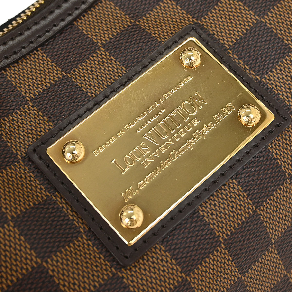 Louis Vuitton 2008 Damier Thames PM Hobo Handbag N48180
