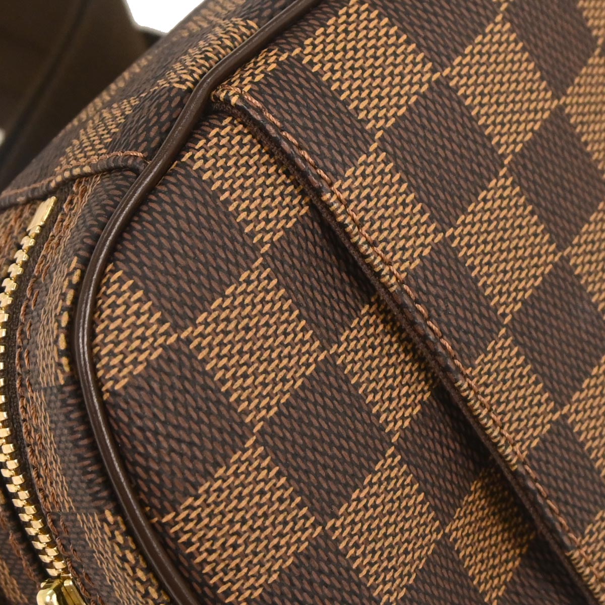 Louis Vuitton 2009 Damier Pochette Gange Body Bum Bag N48048