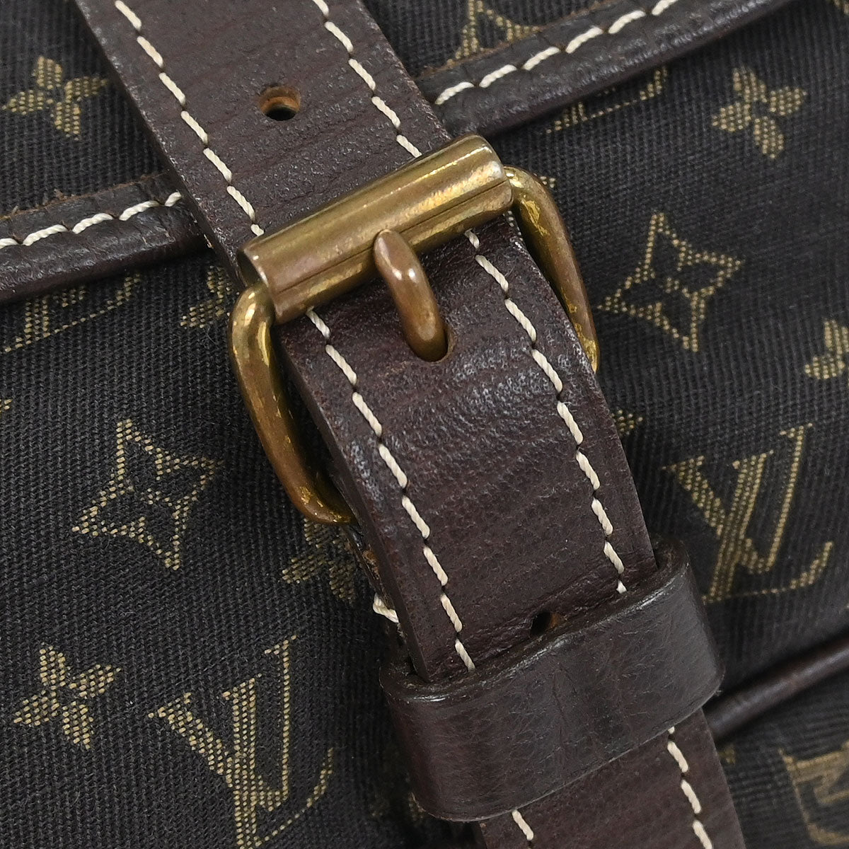 Louis Vuitton 2009 Monogram Mini Lin Saumur 30 Shoulder Bag M95227