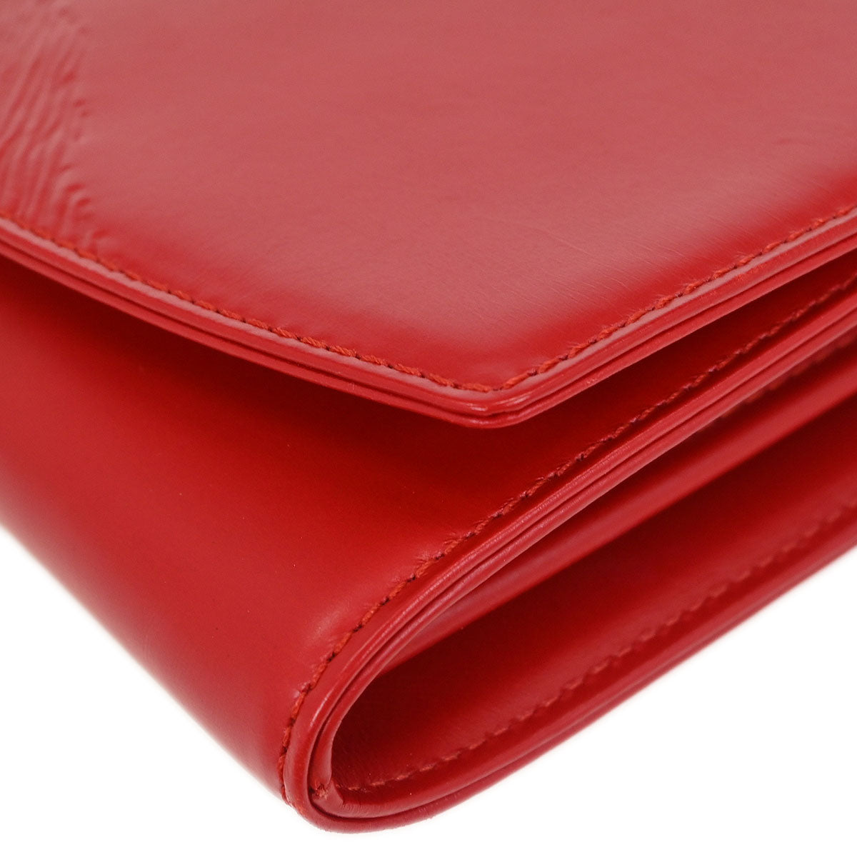 Louis Vuitton 1991 Red Opera Aegean Clutch Handbag M63967