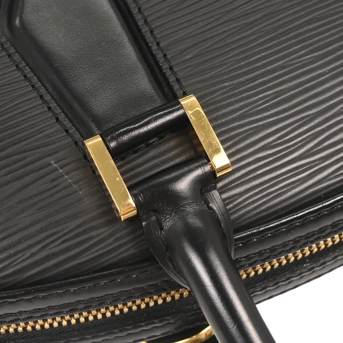 Louis Vuitton 2003 Black Epi Jasmin Handbag M52082