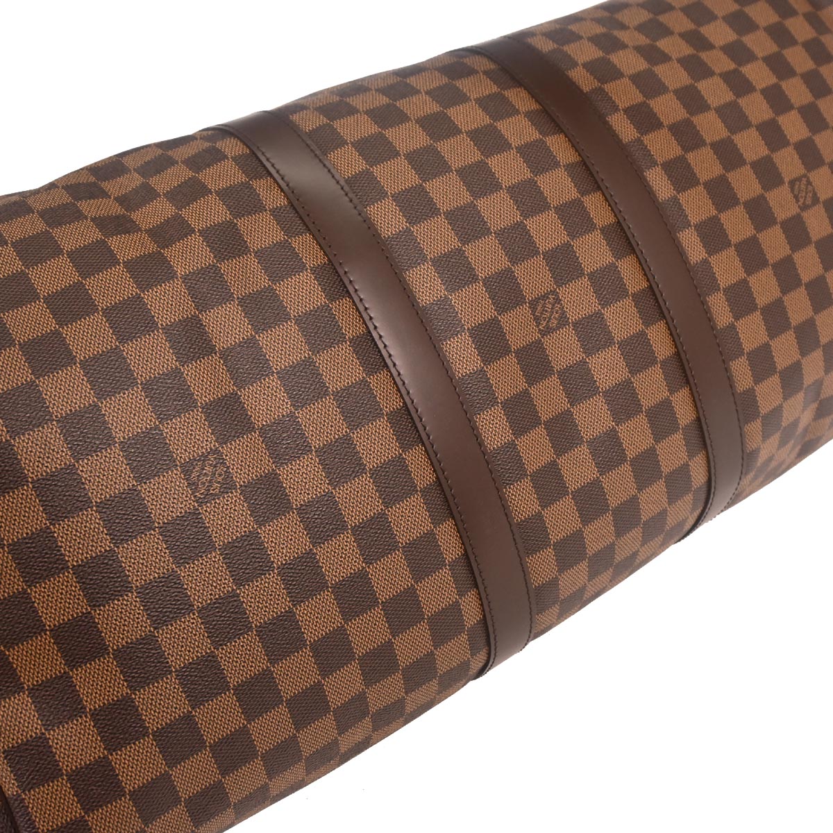 Louis Vuitton 2006 Damier Keepall Bandouliere 55 Duffle Bag N41414