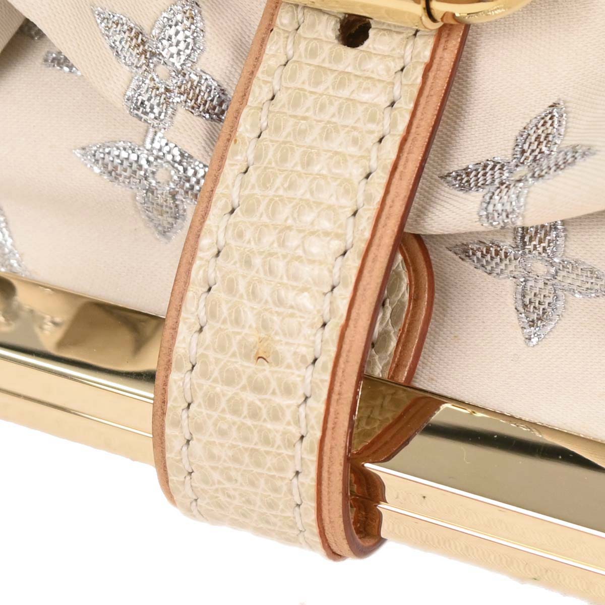 Louis Vuitton 2005 Lizard Monogram Pastel Handbag M95033