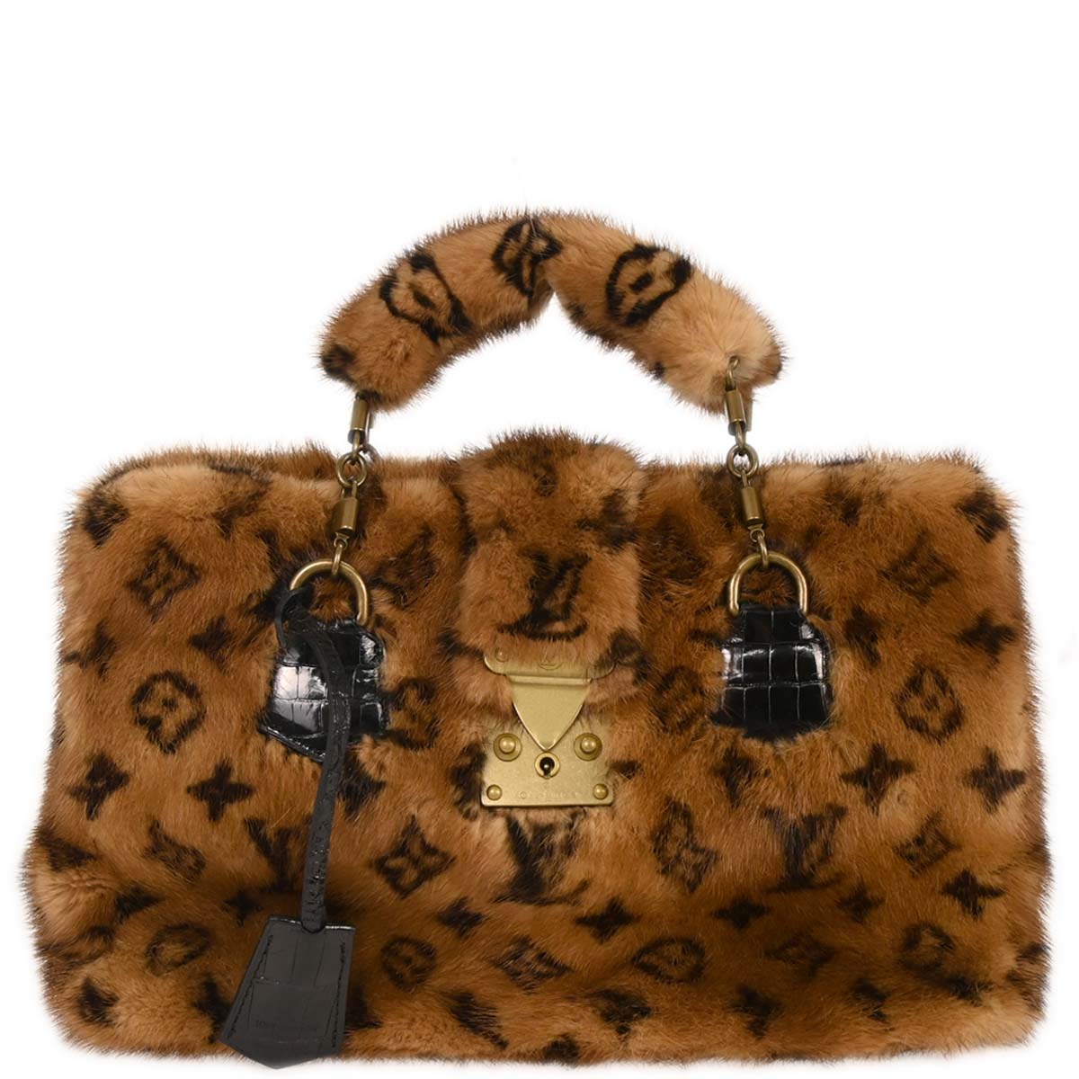 Louis Vuitton 2004 Monogram Mink Handbag