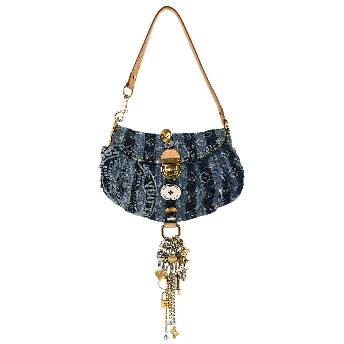 Louis Vuitton 2006 Mini Pleaty Raye Customise M95332