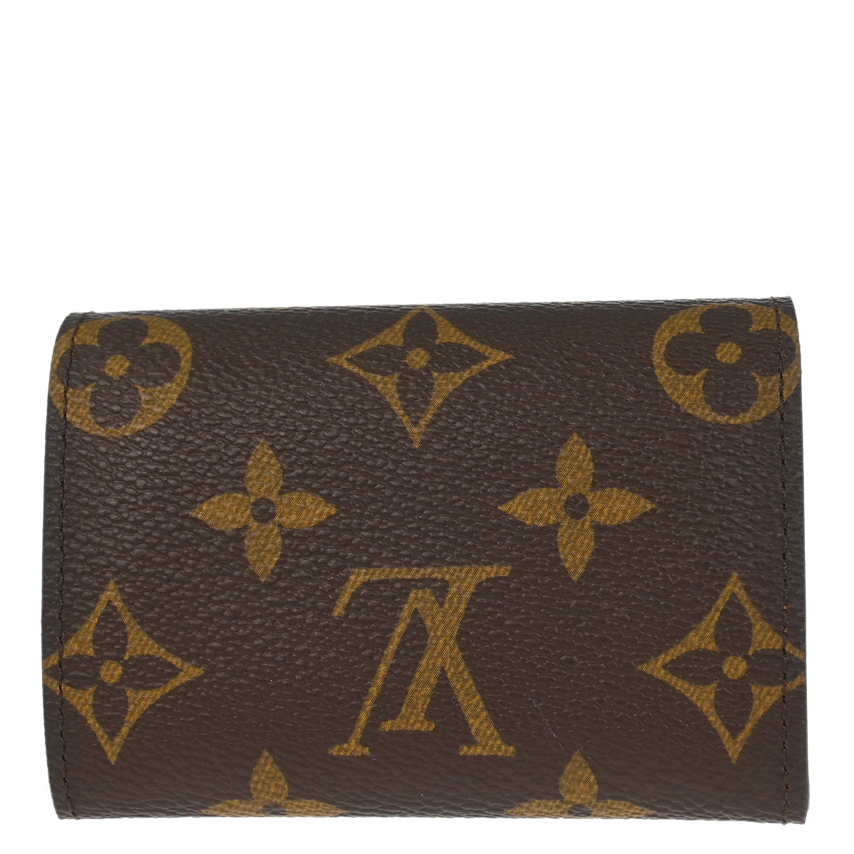 Louis Vuitton 2010 Monogram Porte Monnaie Plat Coin Case Wallet M61930