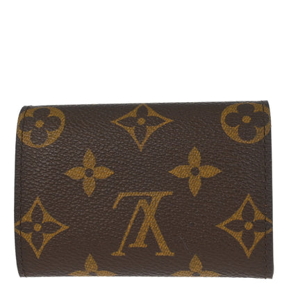 Louis Vuitton 2010 Monogram Porte Monnaie Plat Coin Case Wallet M61930
