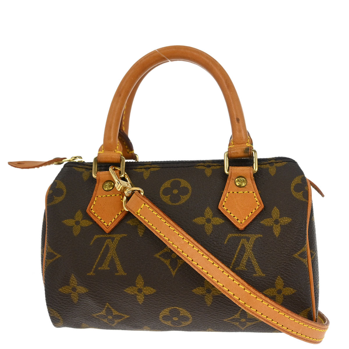 Louis Vuitton 1995 Monogram Mini Speedy 2way Shoulder Handbag M41534