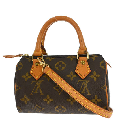 Louis Vuitton 1995 Monogram Mini Speedy 2way Shoulder Handbag M41534
