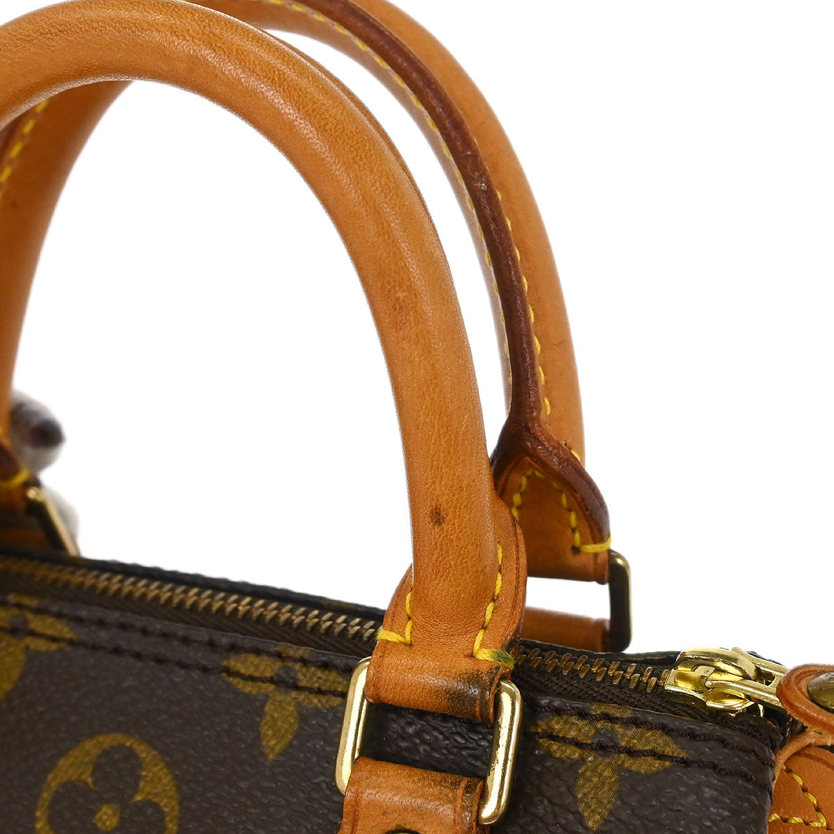 Louis Vuitton 1995 Monogram Mini Speedy 2way Shoulder Handbag M41534