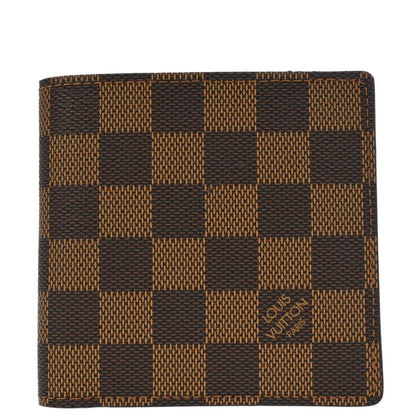 Louis Vuitton 2006 Damier Portefeuille Marco Wallet Purse N61675