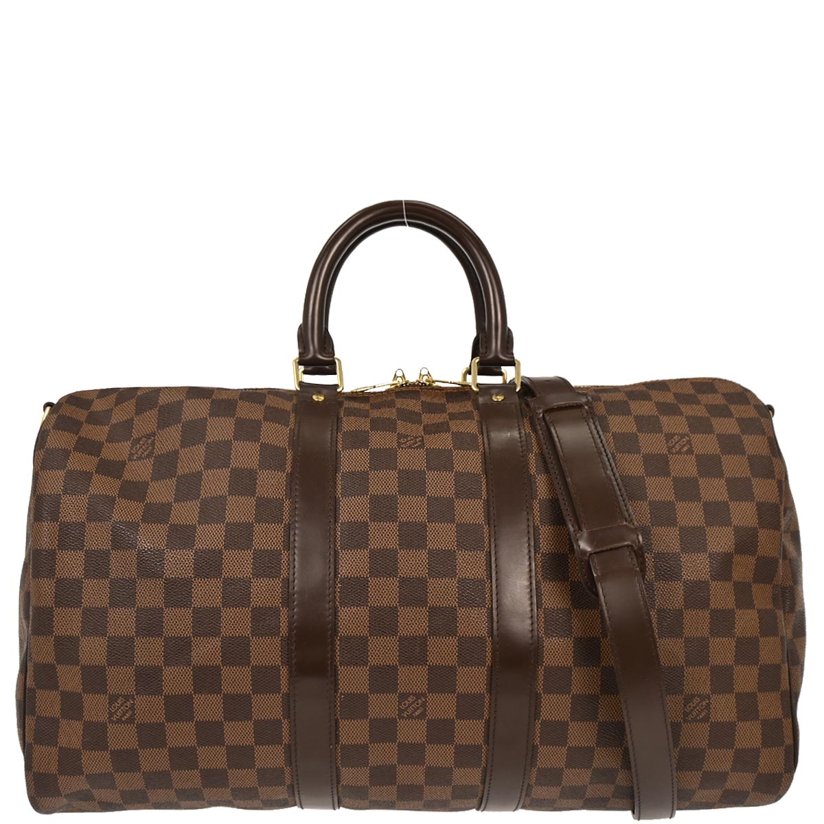 Louis Vuitton 2012 Damier Keepall Bandouliere 45 2way Shoulder Duffle Bag N41428