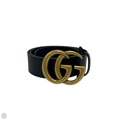 Belt Luxury Designer By Gucci, Size: 80/32