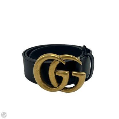Belt Luxury Designer By Gucci, Size: 80/32