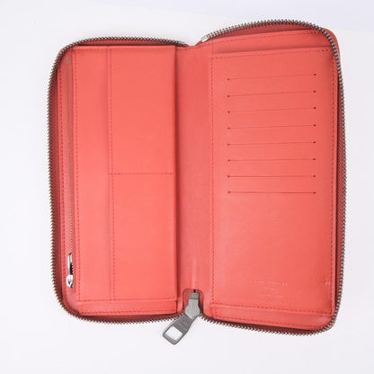 Louis Vuitton Red Leather Zippy wallet wallet accessories