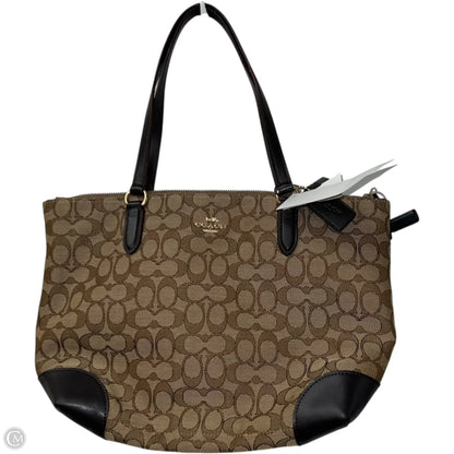Tote Designer By Coach, Size: Small