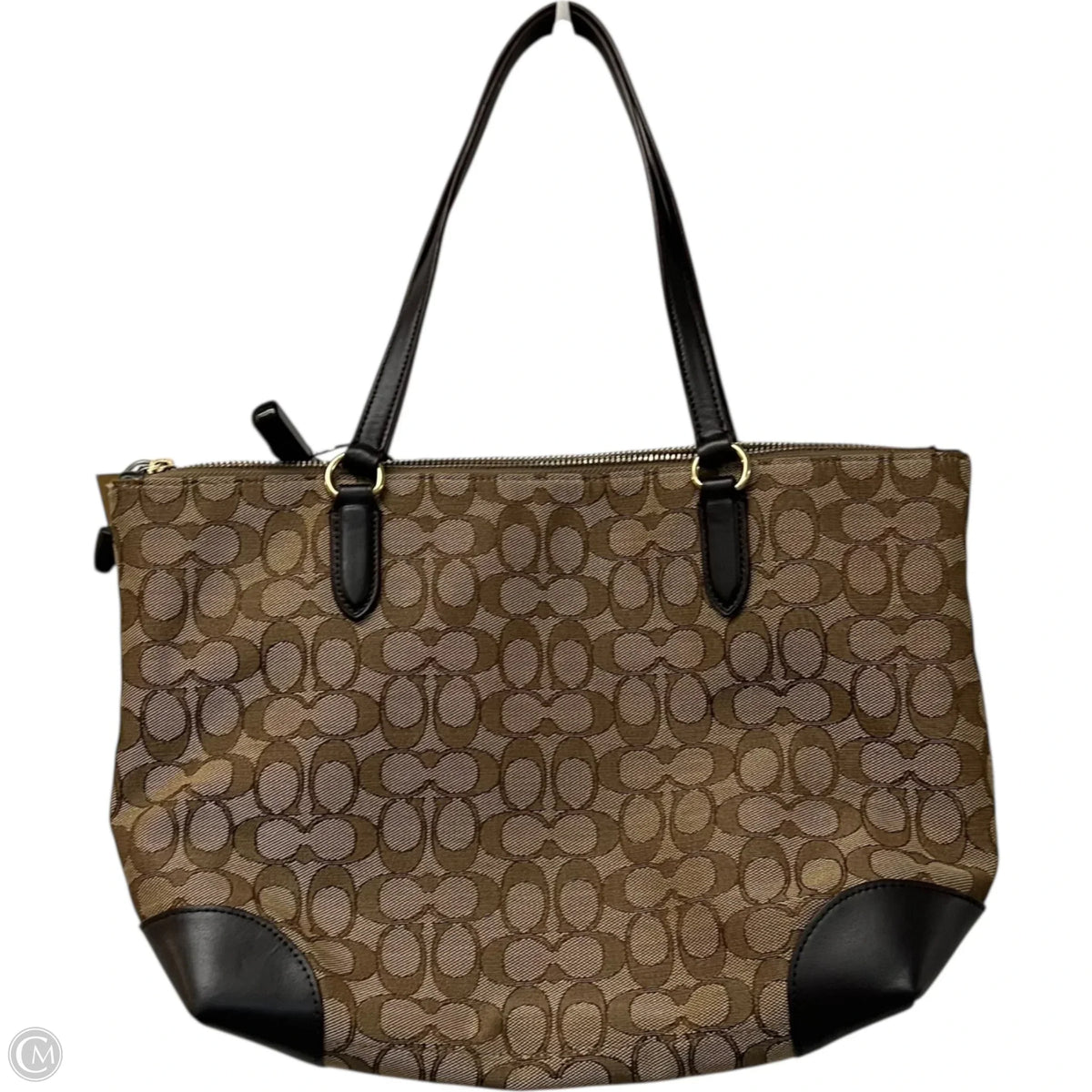 Tote Designer By Coach, Size: Small