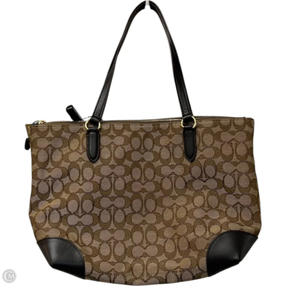 Tote Designer By Coach, Size: Small