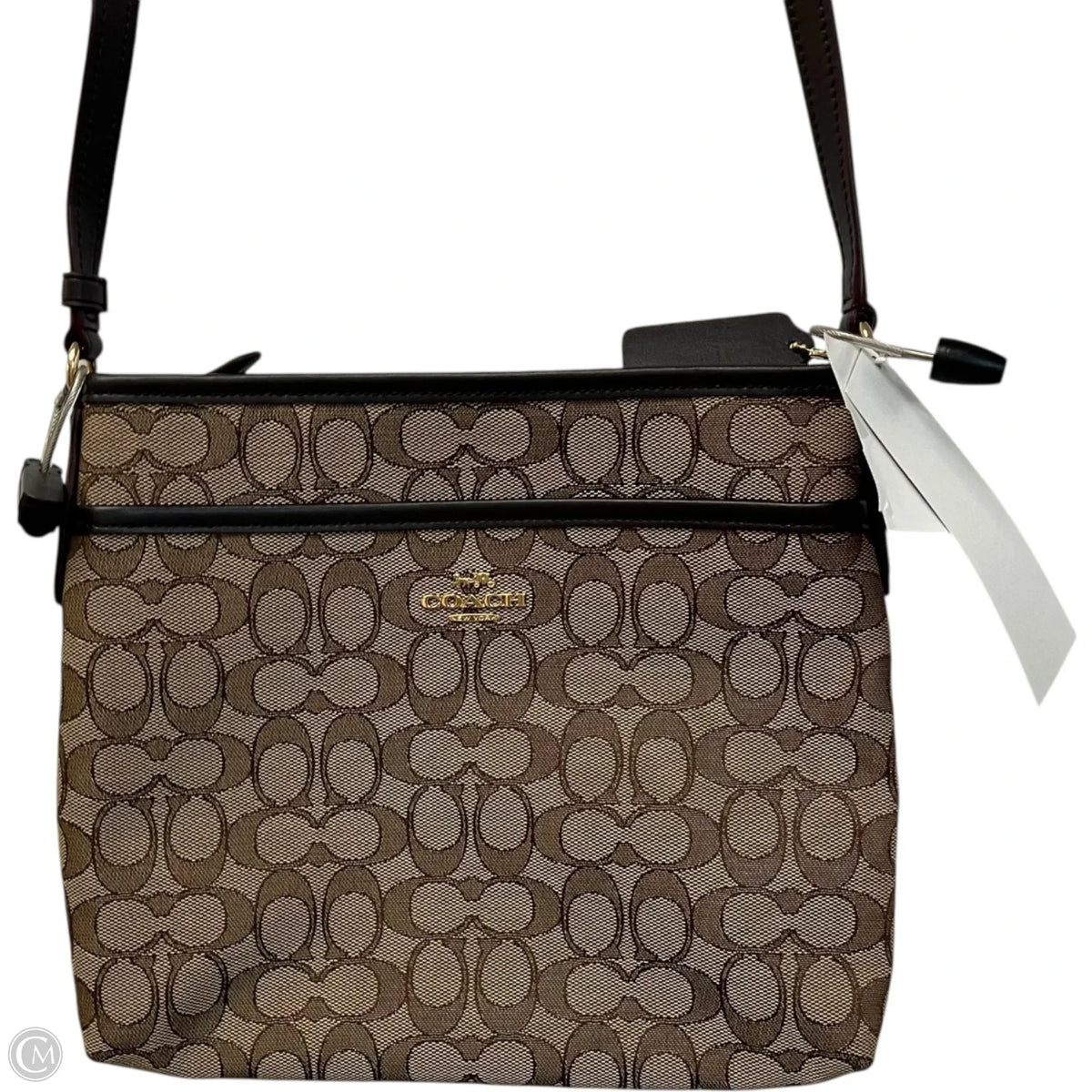 Crossbody Designer By Coach, Size: Medium