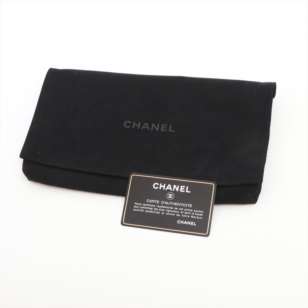 Chanel Coco Crocodile Press Wallet Gold Gold  28th