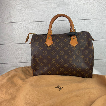 HandBag Luxury Designer By Louis Vuitton, Size: Large