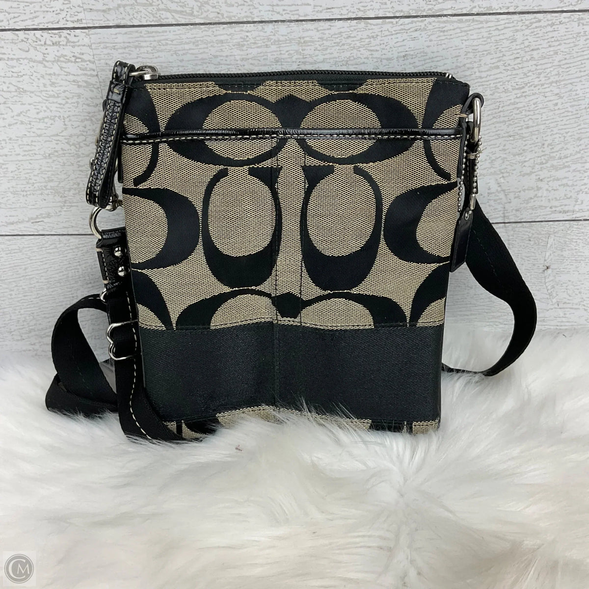 Crossbody Designer By Coach, Size: Small