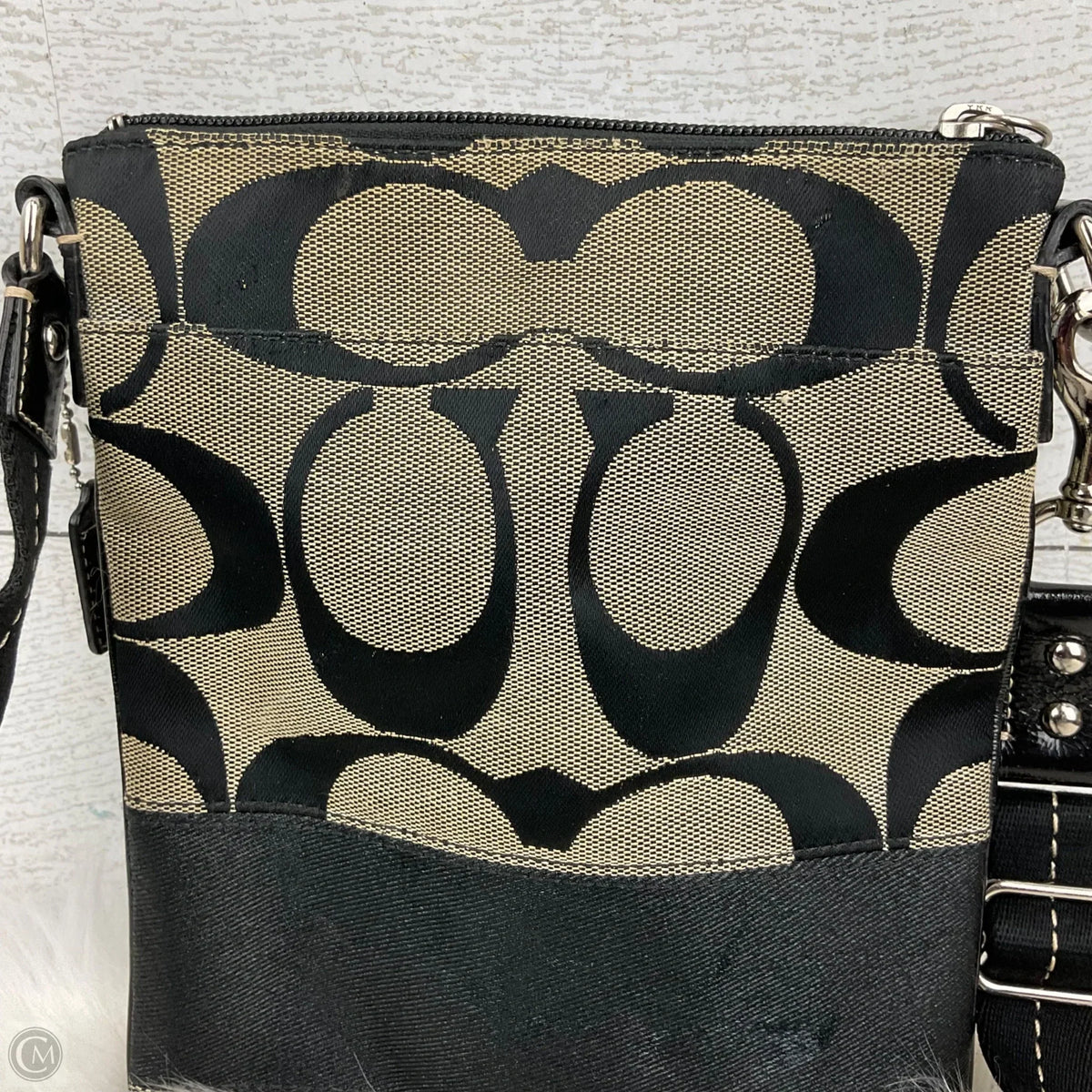 Crossbody Designer By Coach, Size: Small