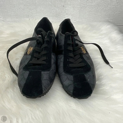 Shoes Designer By Coach In Black, Size: 10