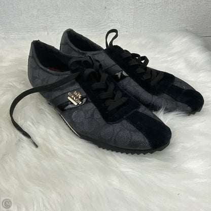 Shoes Designer By Coach In Black, Size: 10