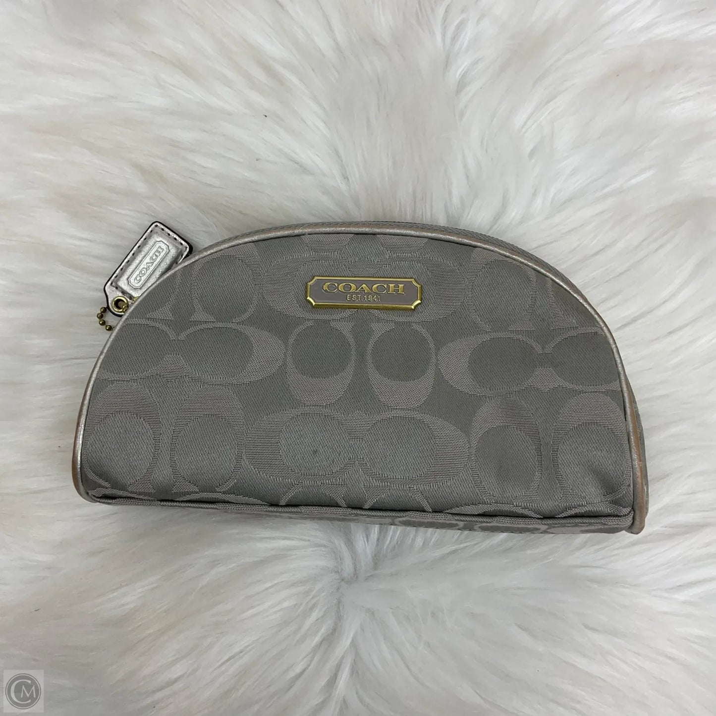 Makeup Bag Designer By Coach, Size: Small