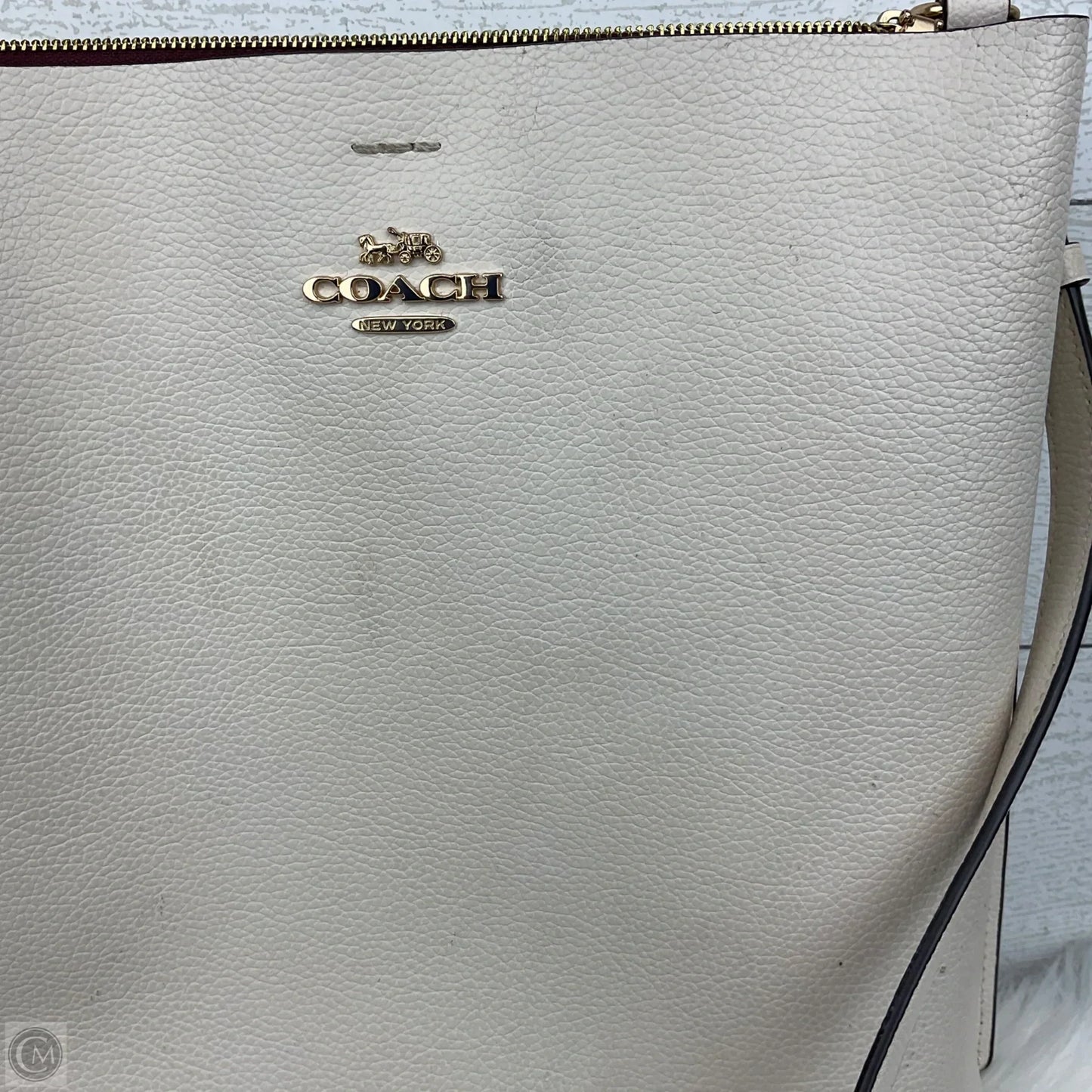 Handbag Designer By Coach, Size: Medium