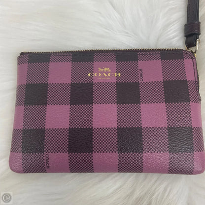 Wristlet Designer By Coach, Size: Medium