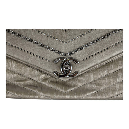 Chanel Chanel Embelished 'Chain Sequins' Chevron New Bag