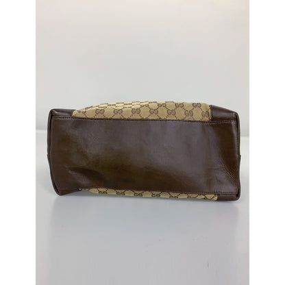 GUCCI Tote Bag/BRW/Canvas/All Over Print
