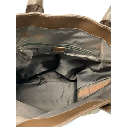 GUCCI Tote Bag/BRW/Canvas/All Over Print