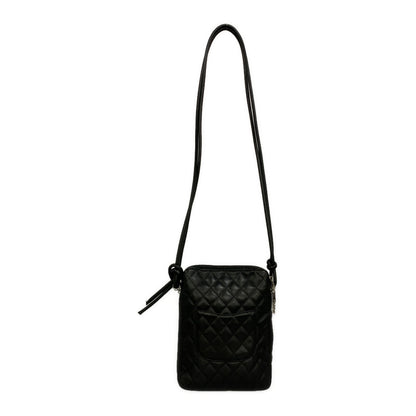 Chanel Cross Body Bag BLK Cowhide Plain A25178 Midium Ligne Cambon Messenger Bag