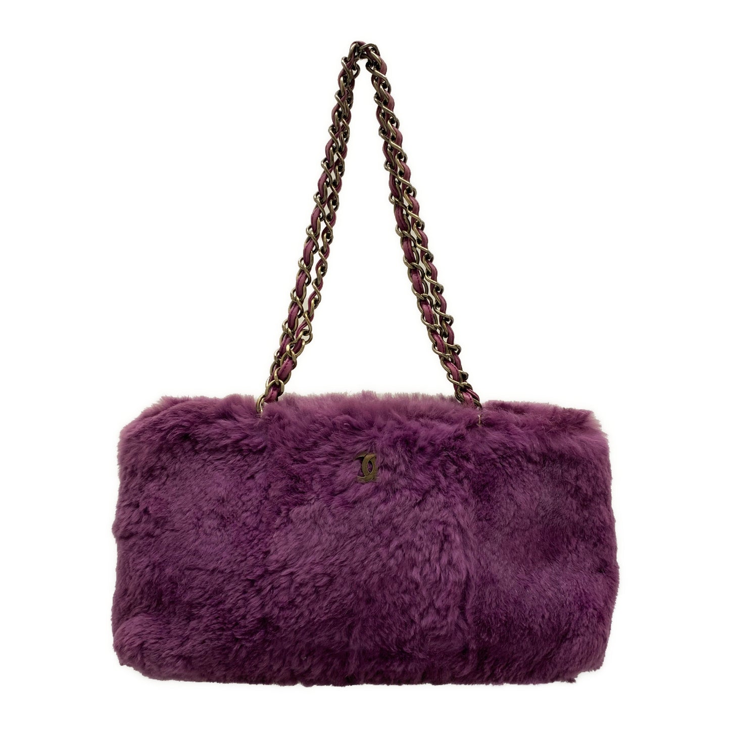 Chanel Cross Body Bag FurFake Fur