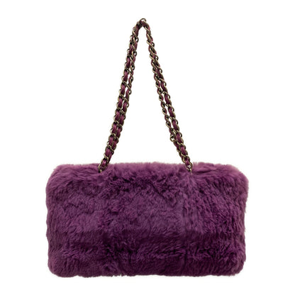 Chanel Cross Body Bag FurFake Fur
