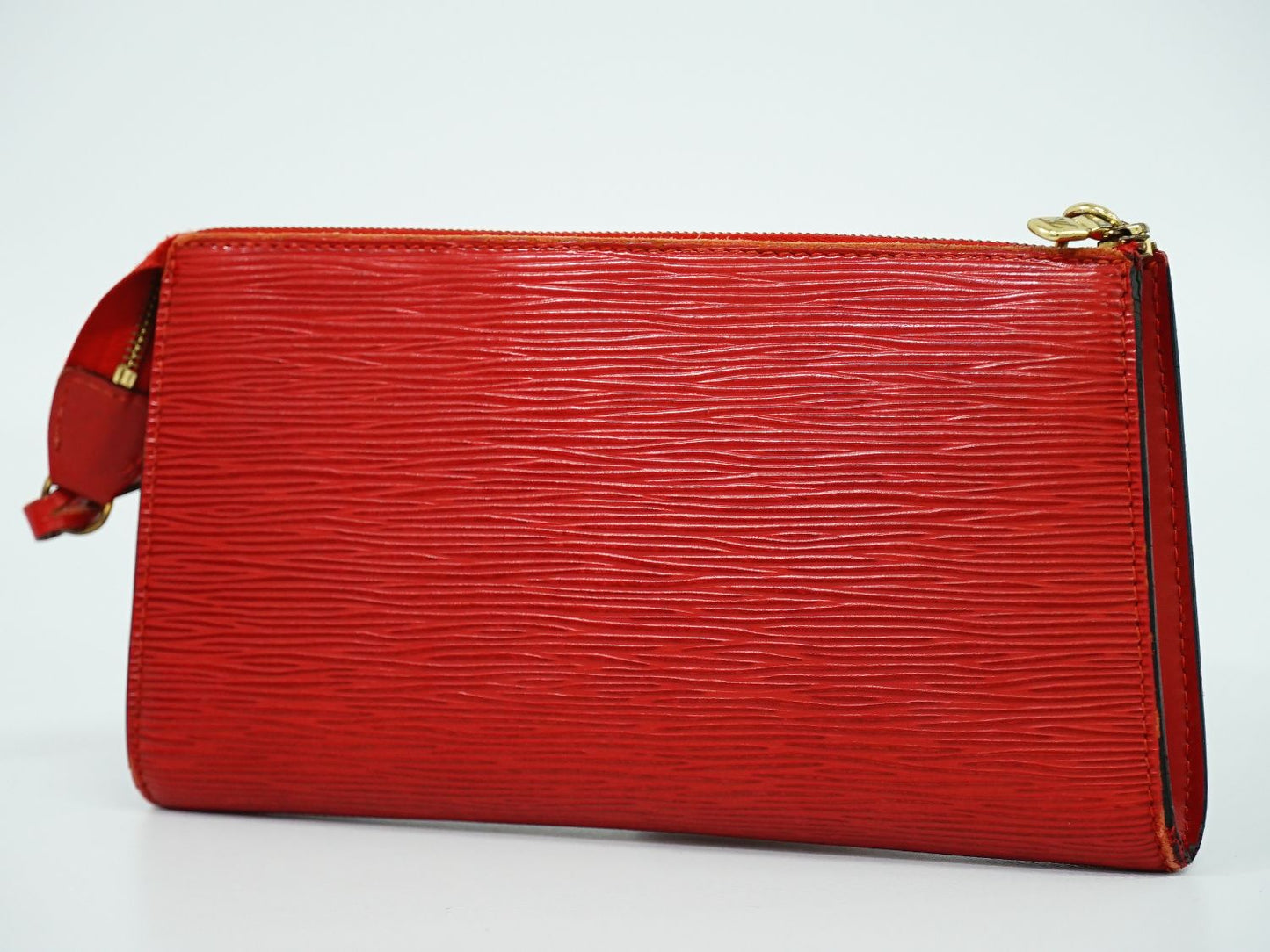 Louis Vuitton Pochette Epi Castilian Red M52947