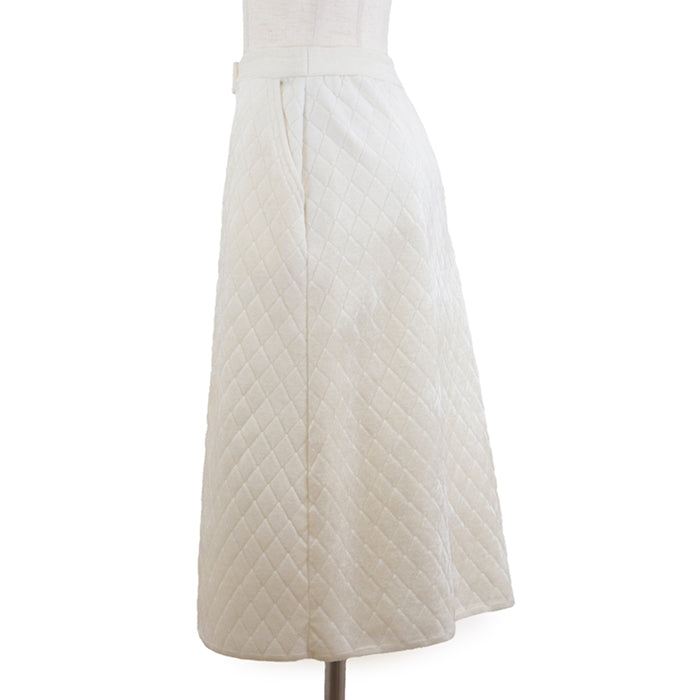 Chanel Quilted Center Zip Skirt P65628