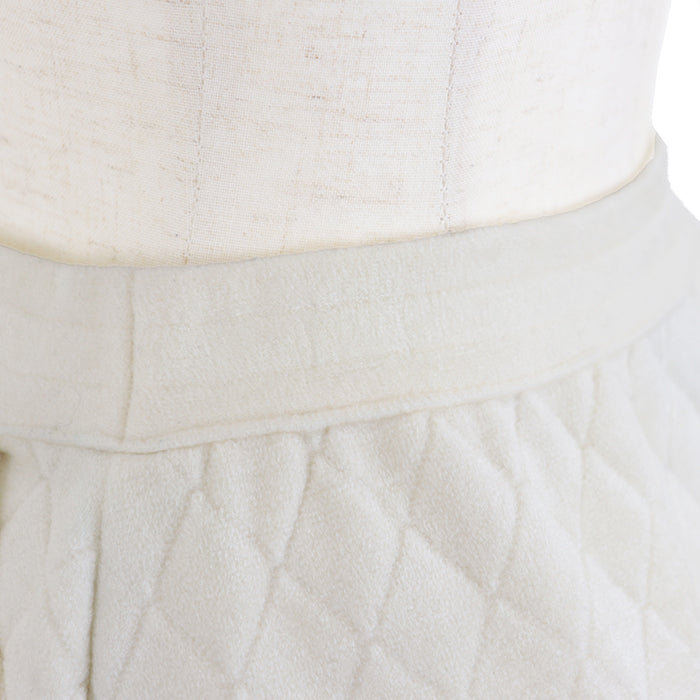 Chanel Quilted Center Zip Skirt P65628