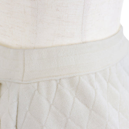 Chanel Quilted Center Zip Skirt P65628